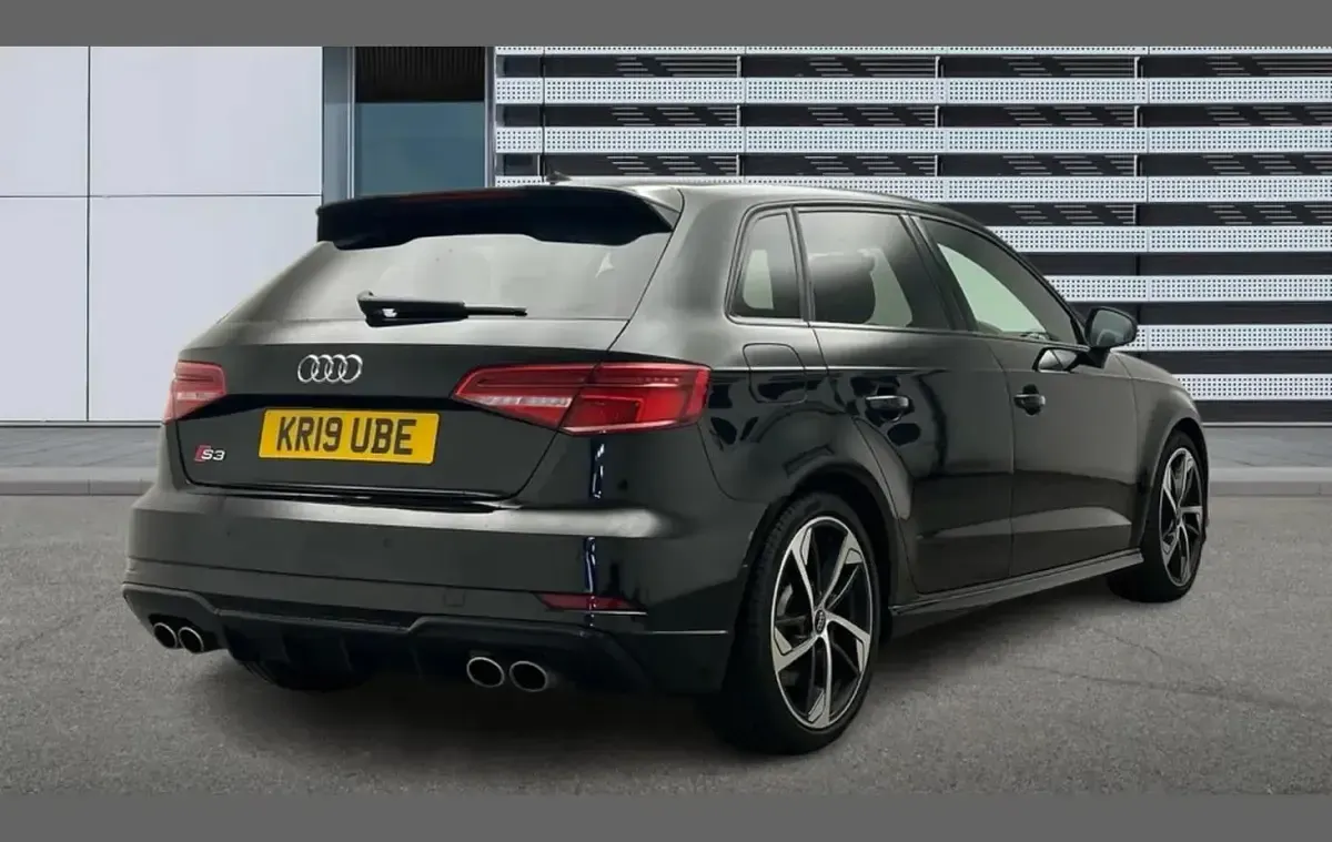 Used Audi S3 Sportback Black Edition 296 HP (217 kW) 2019 Black Hatchback