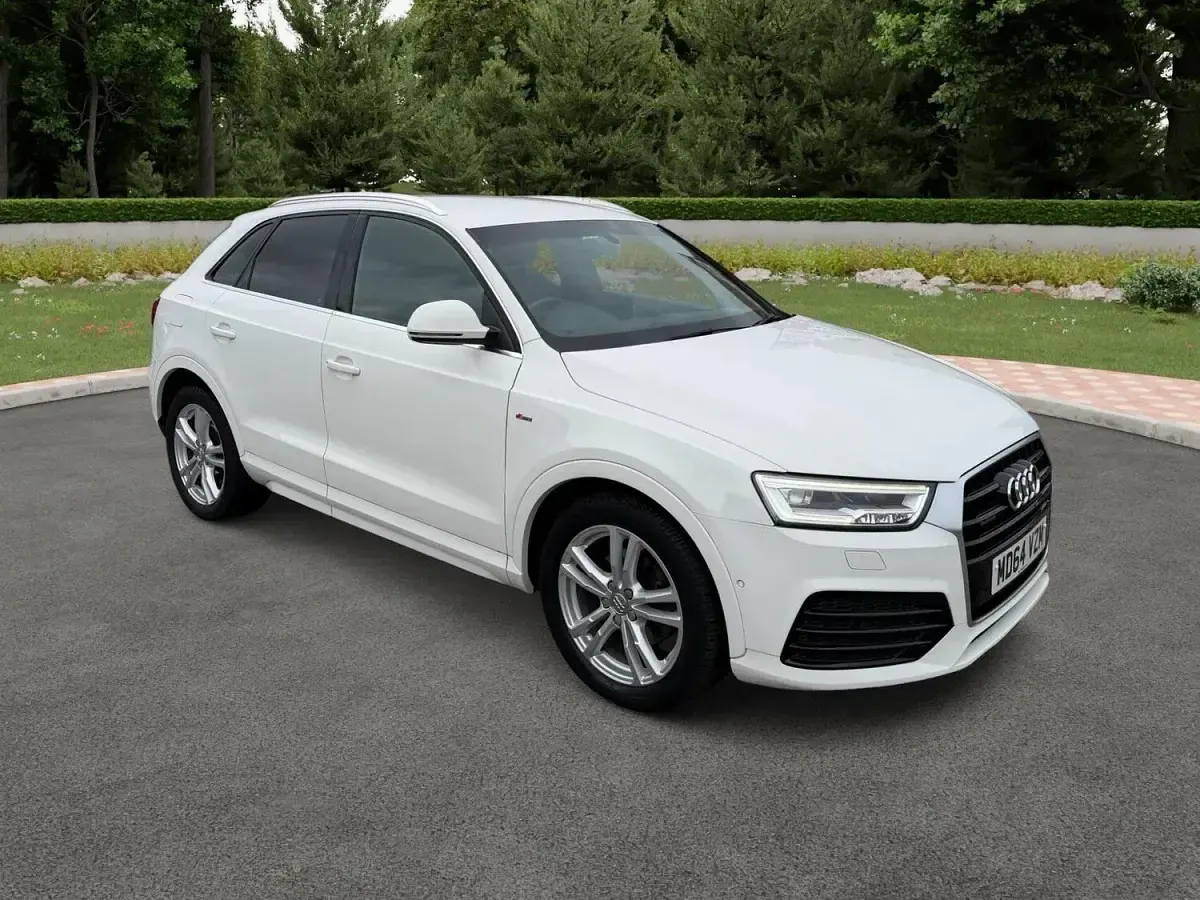 Used Audi Q3 S-Line 184 HP (135 kW) 2015 White SUV