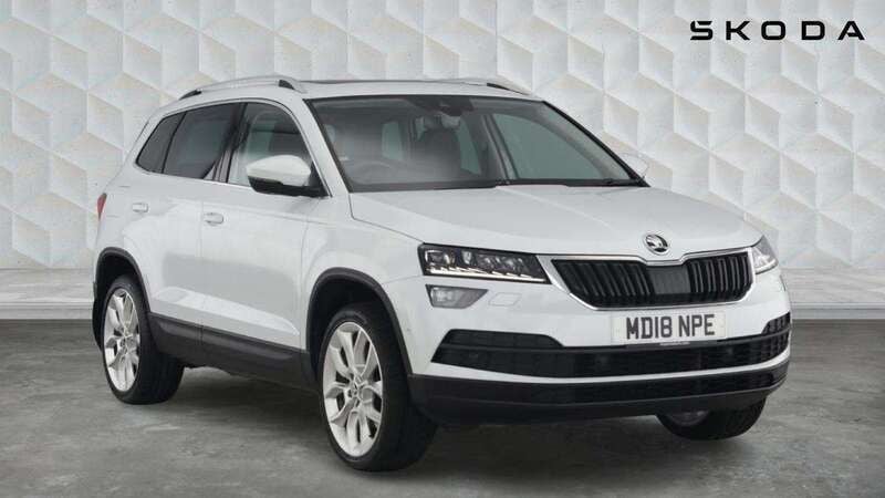 White Used 2018 Skoda Karoq SUV | £17,250 (Fair price) - Image 1/4