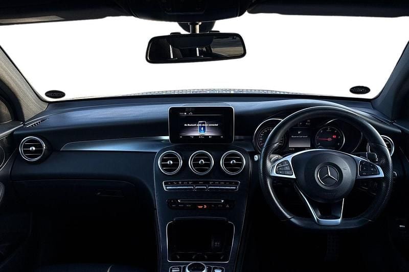 Used Mercedes GLC220 Active 170 HP (125 kW) 2018 Grey Coupe