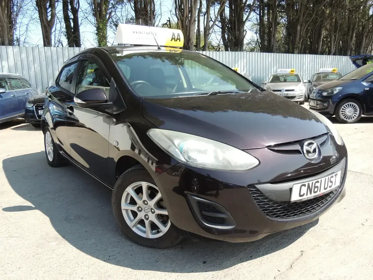 Used Mazda Demio 2012 Maroon Hatchback