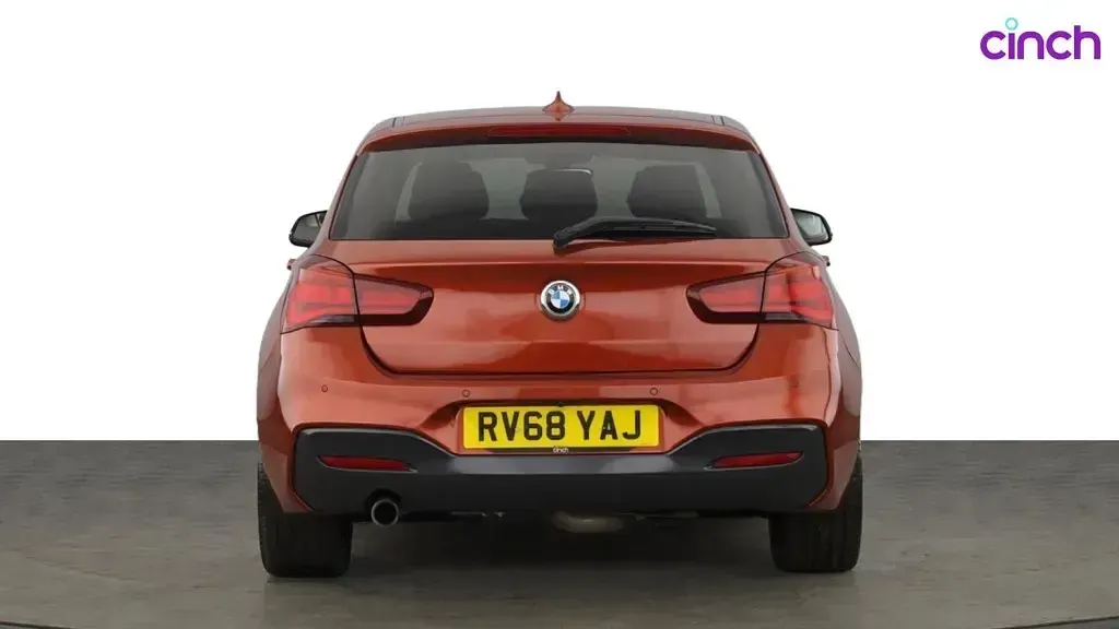 Used BMW 118 M Sport 2018 Orange Hatchback