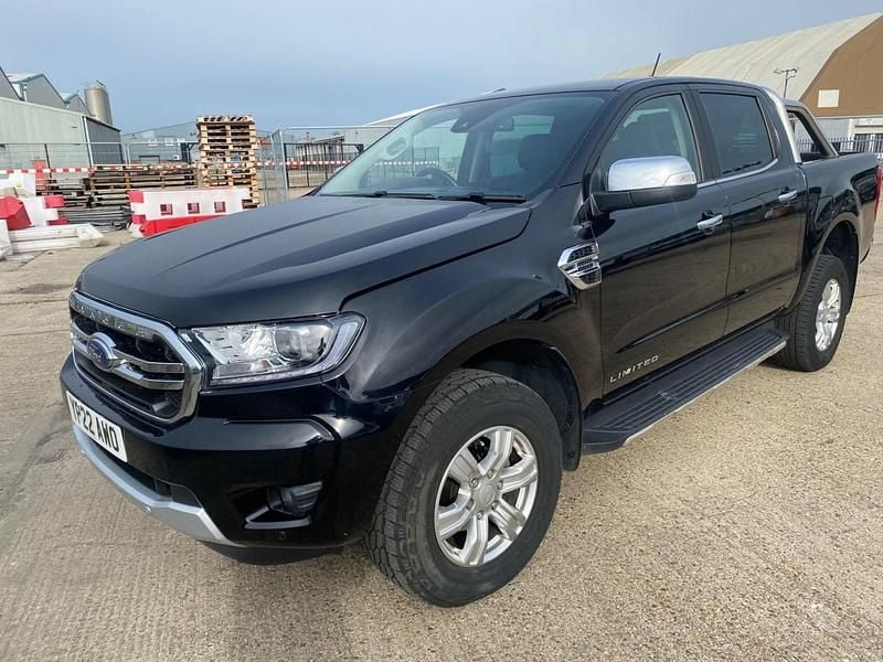 Used Ford Ranger Limited 2022 Black Pickup