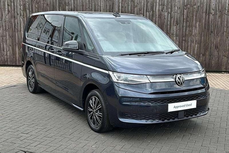 Blue Used 2022 VW Multivan Style Van | £45,599 - Image 1/4