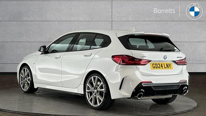 Used BMW M135 Shadowline 302 HP (222 kW) 2024 White Hatchback