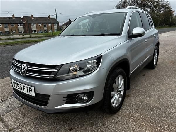 Silver Used 2015 VW Tiguan Match SUV | £12,995 (A bit pricey) - Image 1/4