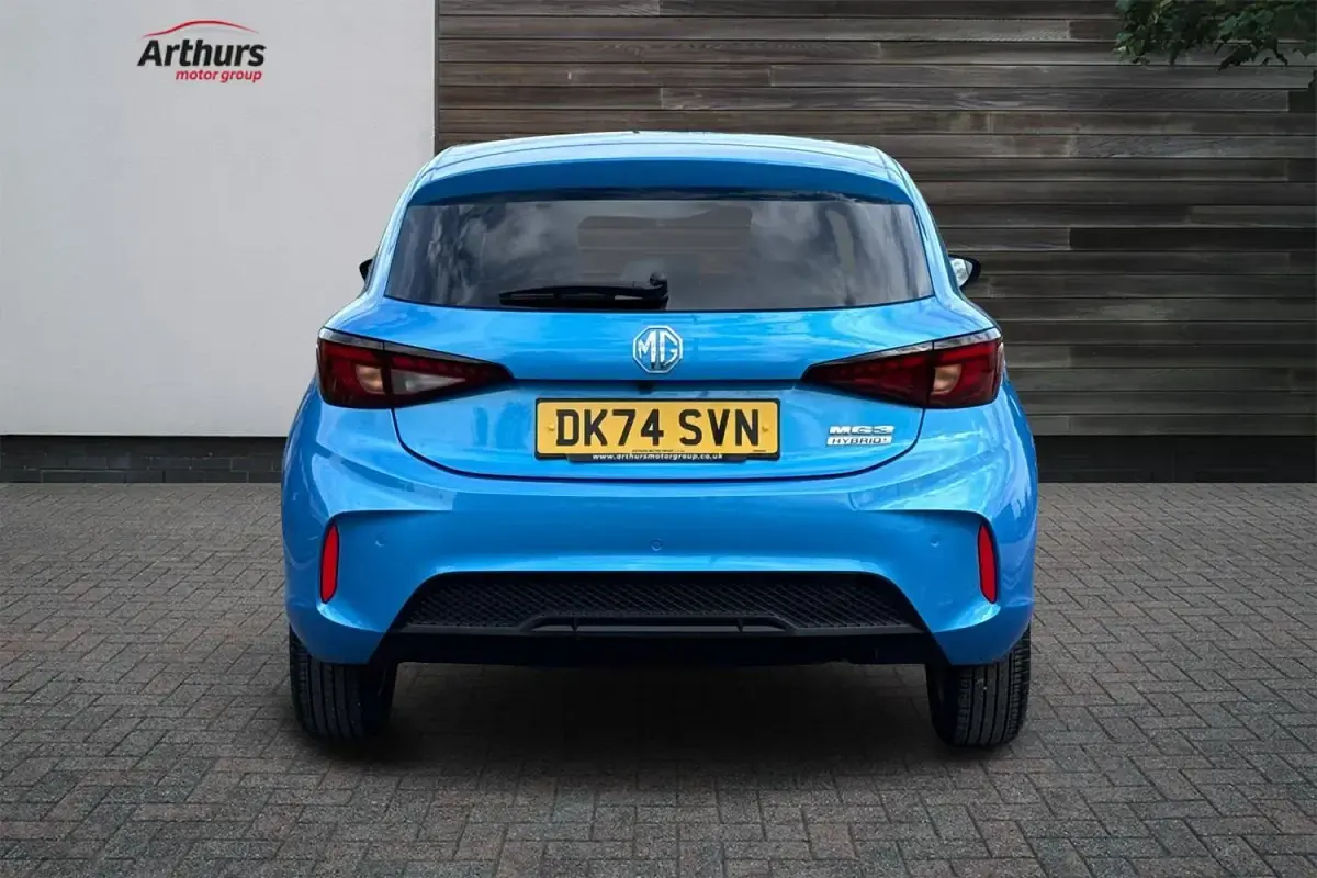 Used MG MG3 Trophy 194 HP (142 kW) 2024 Blue Hatchback