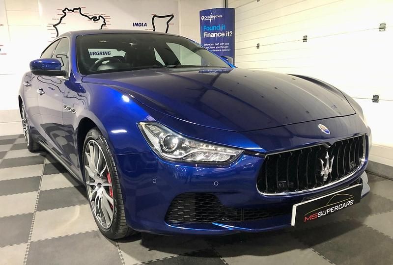 Used Maserati Ghibli 2017 Blue Sedan