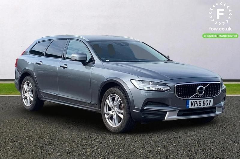 Grey Used 2018 Volvo V90 CC Pro Estate | £24,799 (Fair price) - Image 1/3
