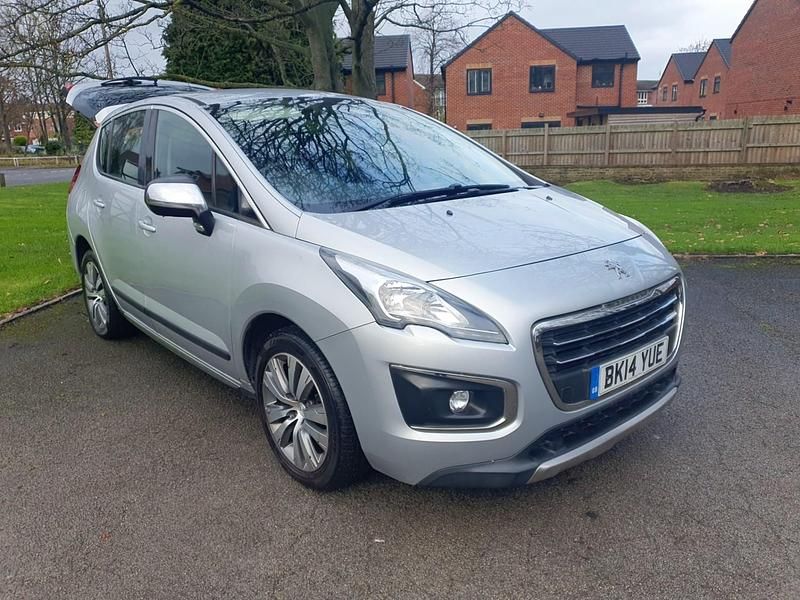 Silver Used 2014 Peugeot 3008 Active Hatchback | £2,495 (Good price) - Image 1/4