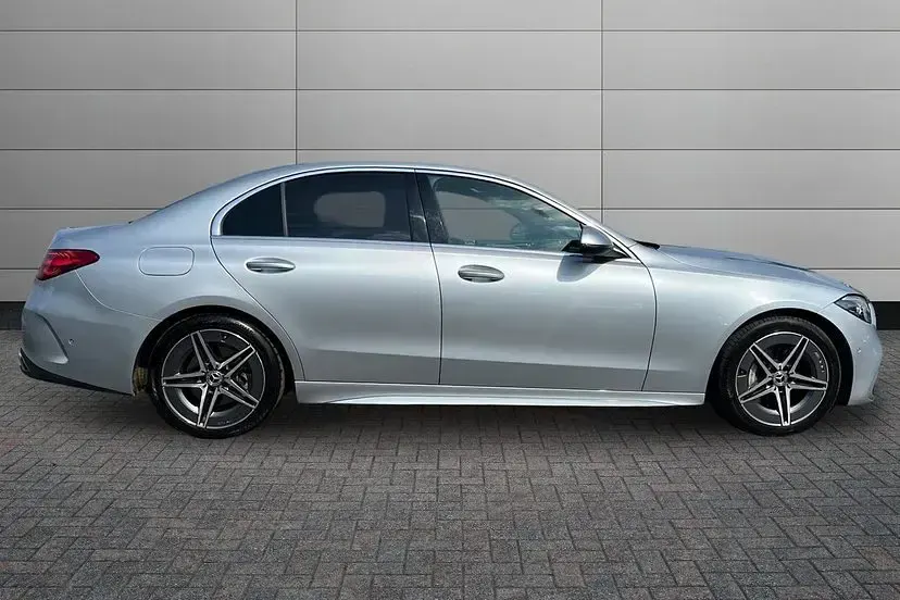 Used Mercedes C200 AMG line 221 HP (162 kW) 2025 High tech silver Sedan