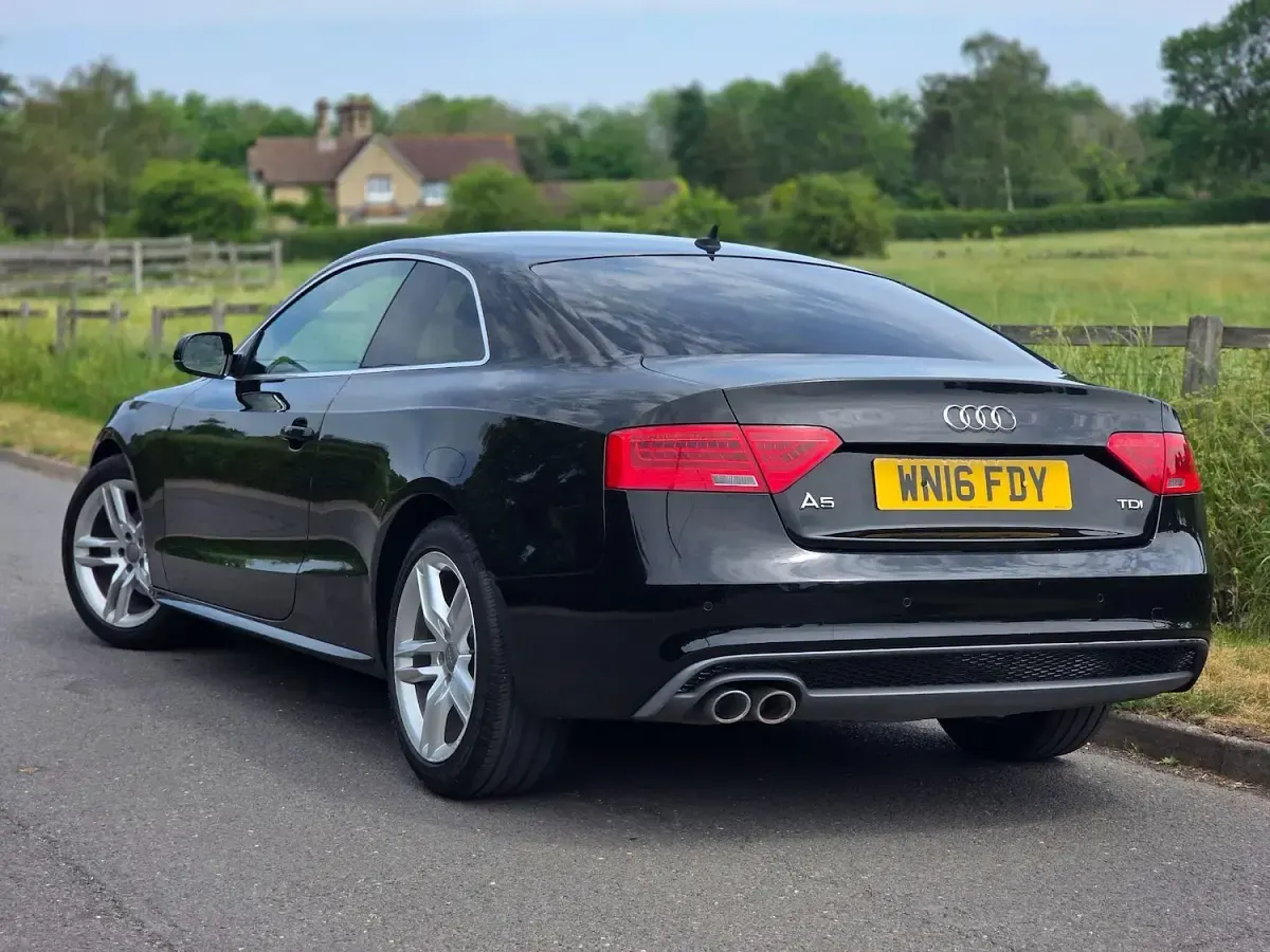 Used Audi A5 S-Line 2016 Black Coupe