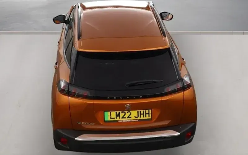 Used Peugeot e-2008 Allure Premium 100 kW (136 HP) 2022 Orange SUV