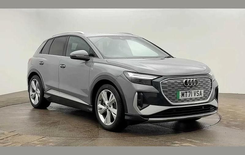 Used Audi Q4 e-tron S-Line 150 kW (204 HP) 2021 Grey SUV