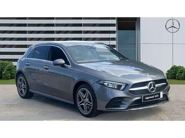 Grey Used 2021 Mercedes A250 AMG Line Premium Hatchback | £22,589 (Fair price) - Image 1/4