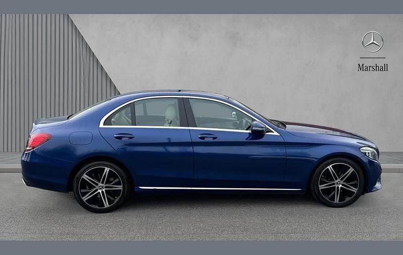 Used Mercedes C220 194 HP (142 kW) 2020 Blue Sedan