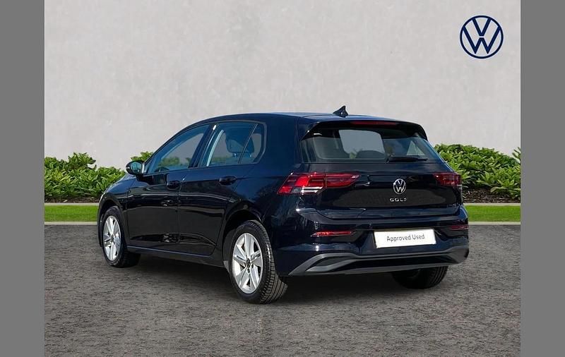 Used VW Golf VIII Life 110 HP (80 kW) 2021 Black Hatchback