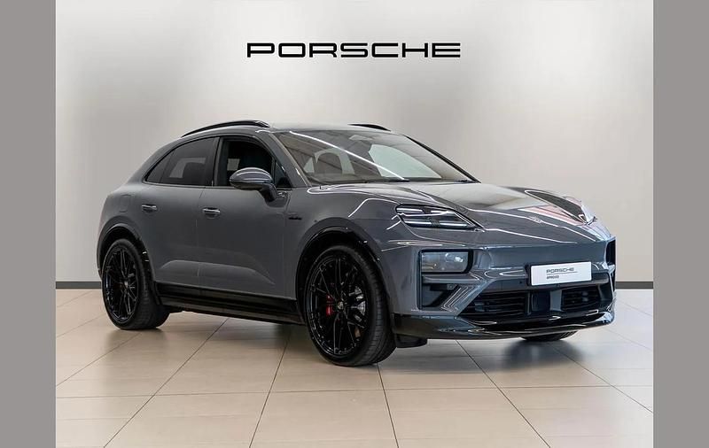 Grey New 2025 Porsche Macan Turbo SUV | £107,990 - Image 1/4