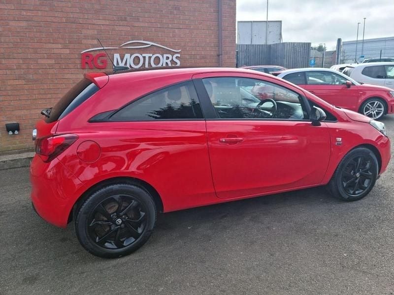 Used Vauxhall Corsa 75 HP (55 kW) 2019 Red Hatchback