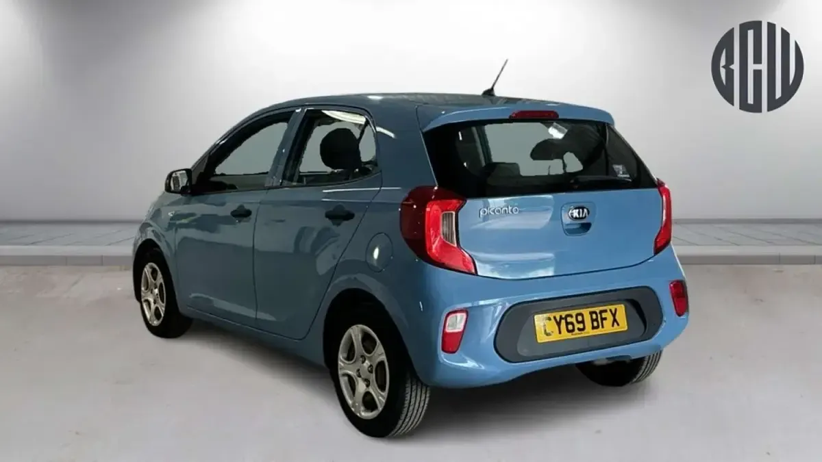 Used Kia Picanto 66 HP (48 kW) 2019 Blue Hatchback
