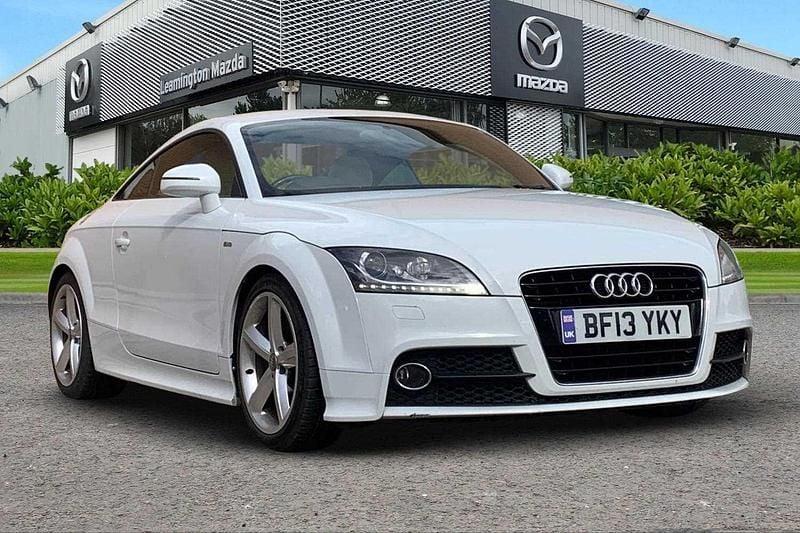 White Used 2013 Audi TTS S-Line Coupe | £7,980 (Fair price) - Image 1/3