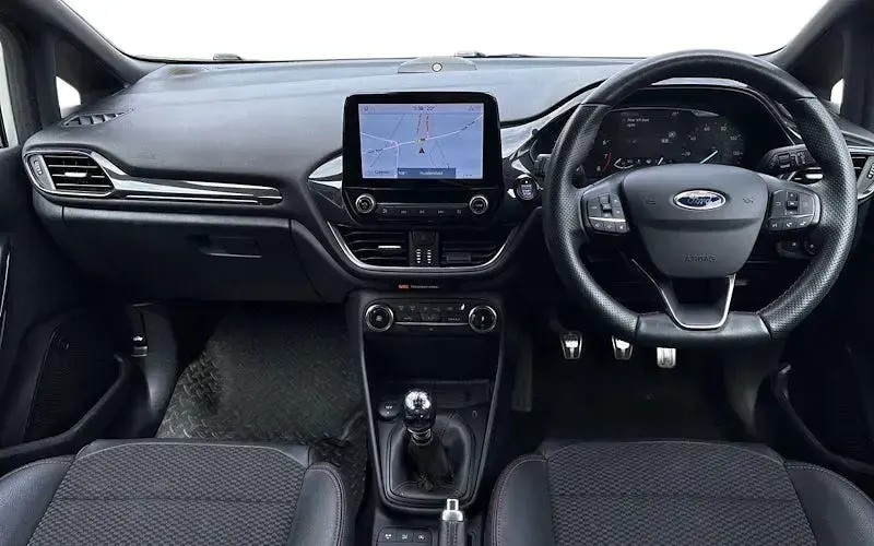 Used Ford Fiesta ST-Line X 125 HP (91 kW) 2021 Silver Hatchback