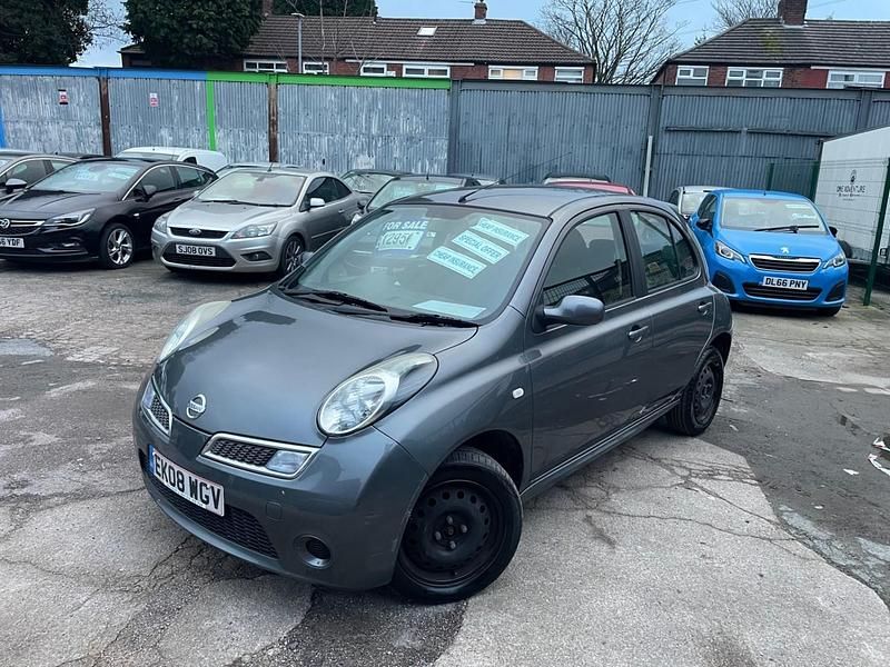 Used Nissan Micra Acenta 79 HP (58 kW) 2008 Grey Hatchback