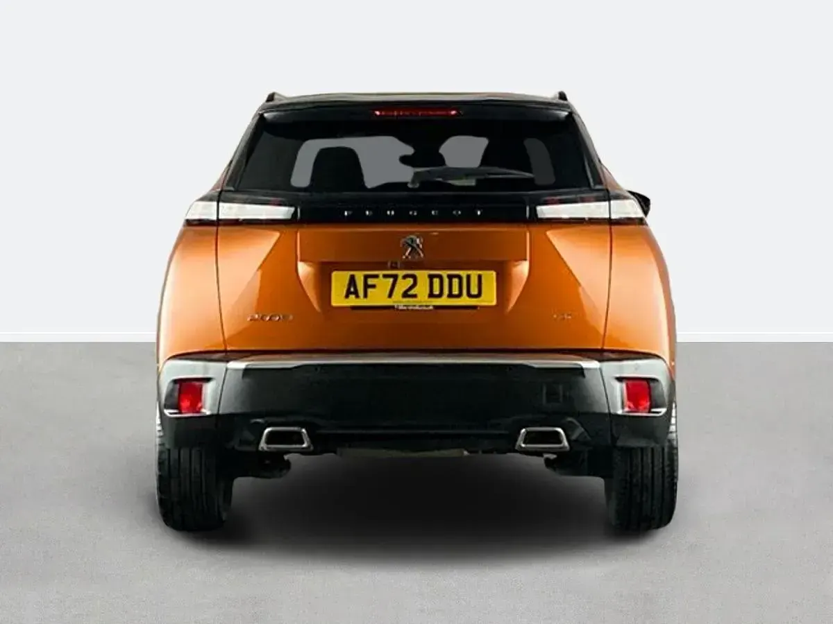 Used Peugeot 2008 GTi 130 HP (95 kW) 2022 Orange SUV