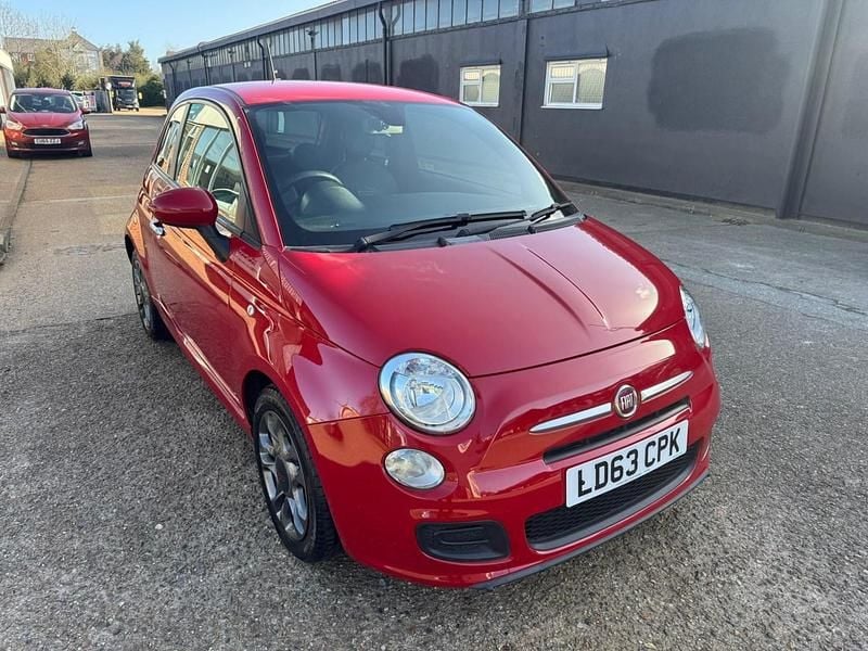 Used Fiat 500 S 69 HP (50 kW) 2013 Red Hatchback