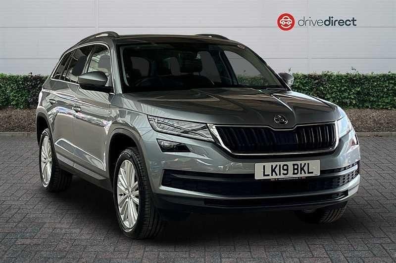 Grey Used 2019 Skoda Kodiaq SE L SUV | £19,850 (Good price) - Image 1/4