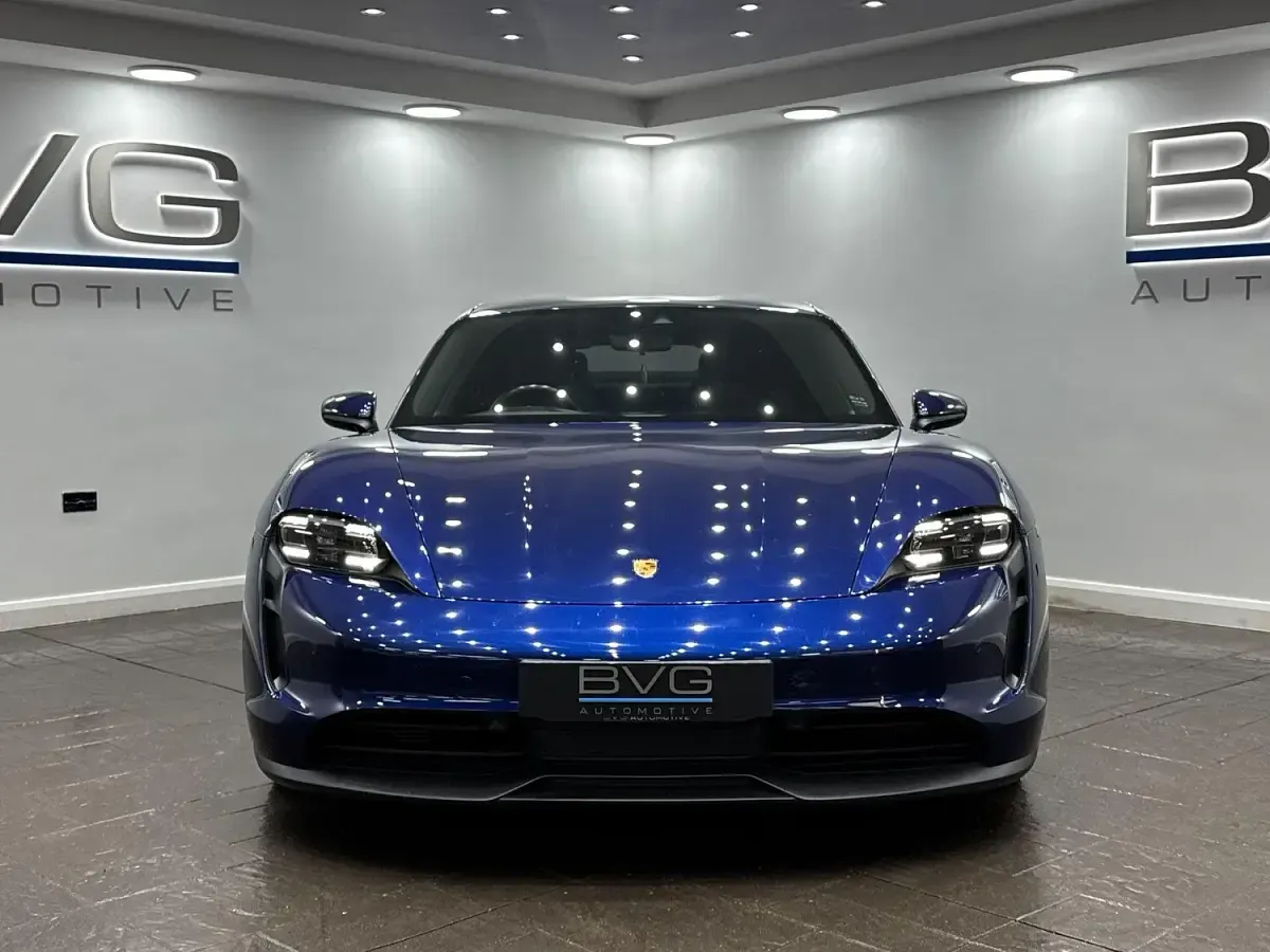 Used Porsche Taycan Performance Package 419 kW (571 HP) 2020 Blue Sedan