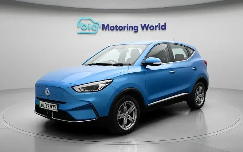 Usado MG ZS SE 130 kW (177 HP) 2022 Azul SUV