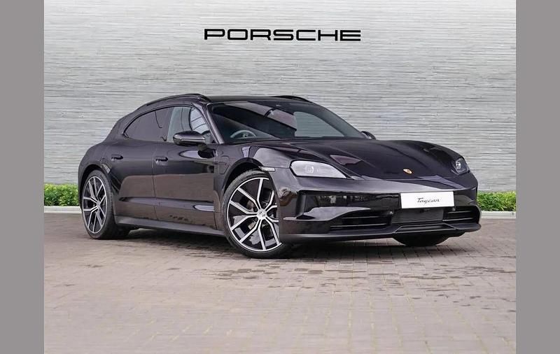 Black New 2025 Porsche Taycan Sedan | £99,990 - Image 1/4