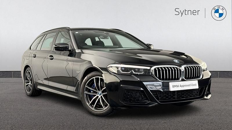 Used BMW 530e M Sport 288 HP (211 kW) 2022 Black Estate