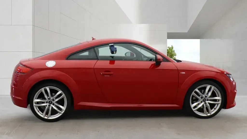 Used Audi TT S-Line 184 HP (135 kW) 2016 Red Coupe