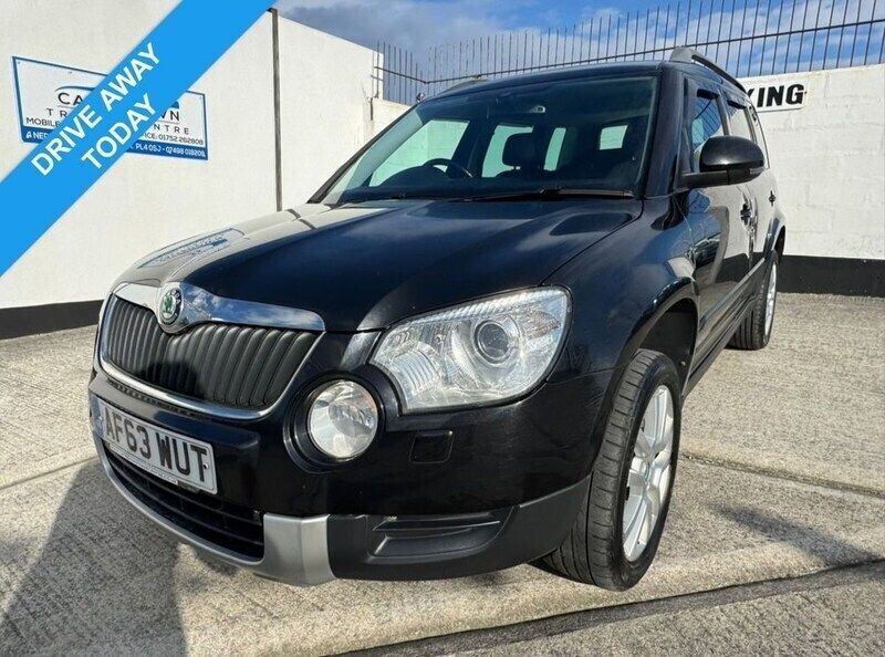 Black Used 2013 Skoda Yeti Elegance SUV | £5,995 (Fair price) - Image 1/4