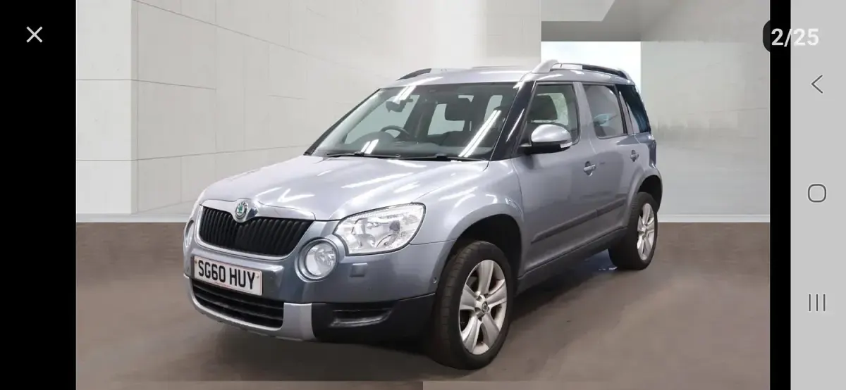 Used Skoda Yeti SE 140 HP (102 kW) 2010 Grey SUV