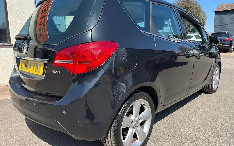Used Vauxhall Meriva S 136 HP (100 kW) 2014 Black MPV