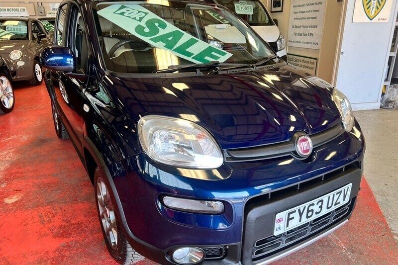 Blue Used 2013 Fiat Panda 4x4 S Hatchback | £5,795 (Fair price) - Image 1/1