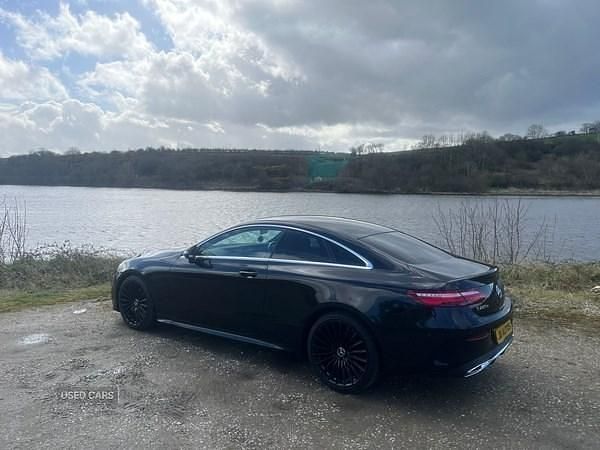 Used Mercedes E220 AMG line 194 HP (142 kW) 2019 Black Coupe