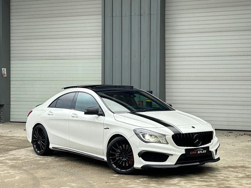 Used Mercedes CLA45 AMG AMG 375 HP (275 kW) 2016 White Sedan