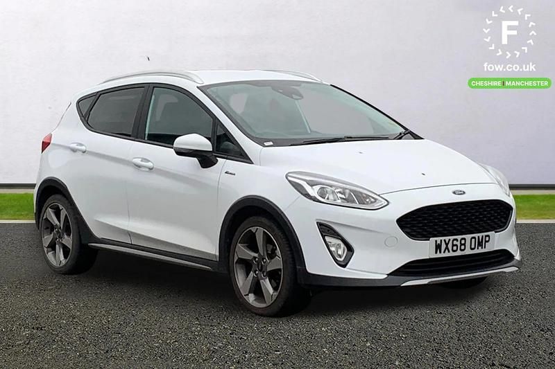 Used Ford Fiesta Active 125 HP (91 kW) 2018 White Hatchback