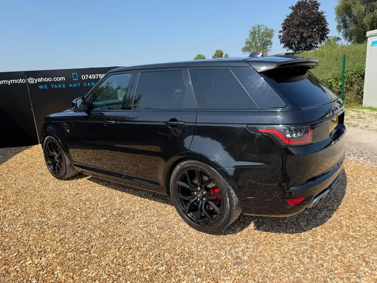 Used Land Rover Range Rover Sport SVR 2021 Black SUV