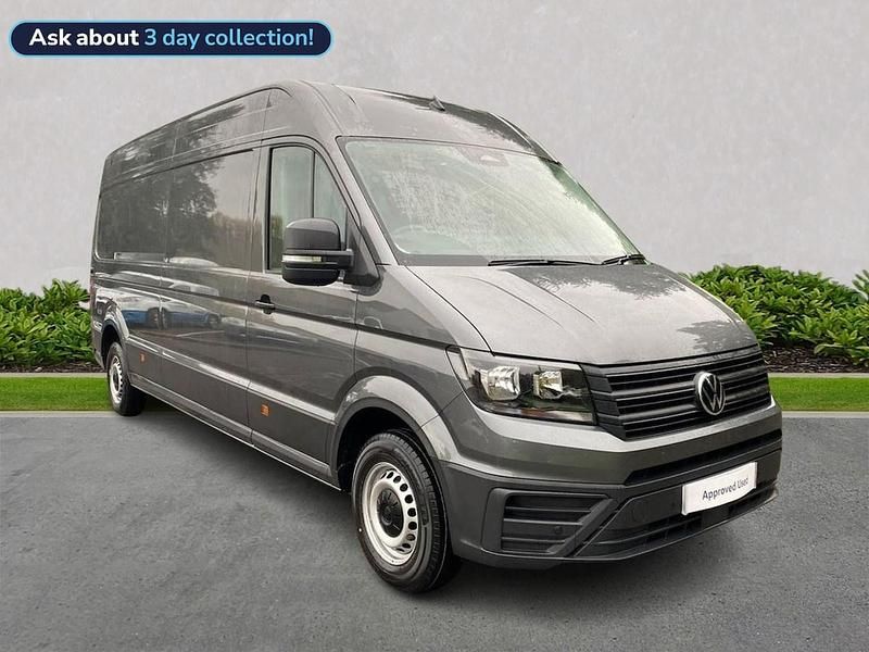Grey Used 2024 VW Crafter Van | £28,400 (A bit pricey) - Image 1/4