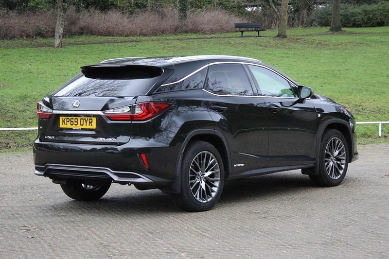 Used Lexus RX450h Sport Line 2019 Black SUV