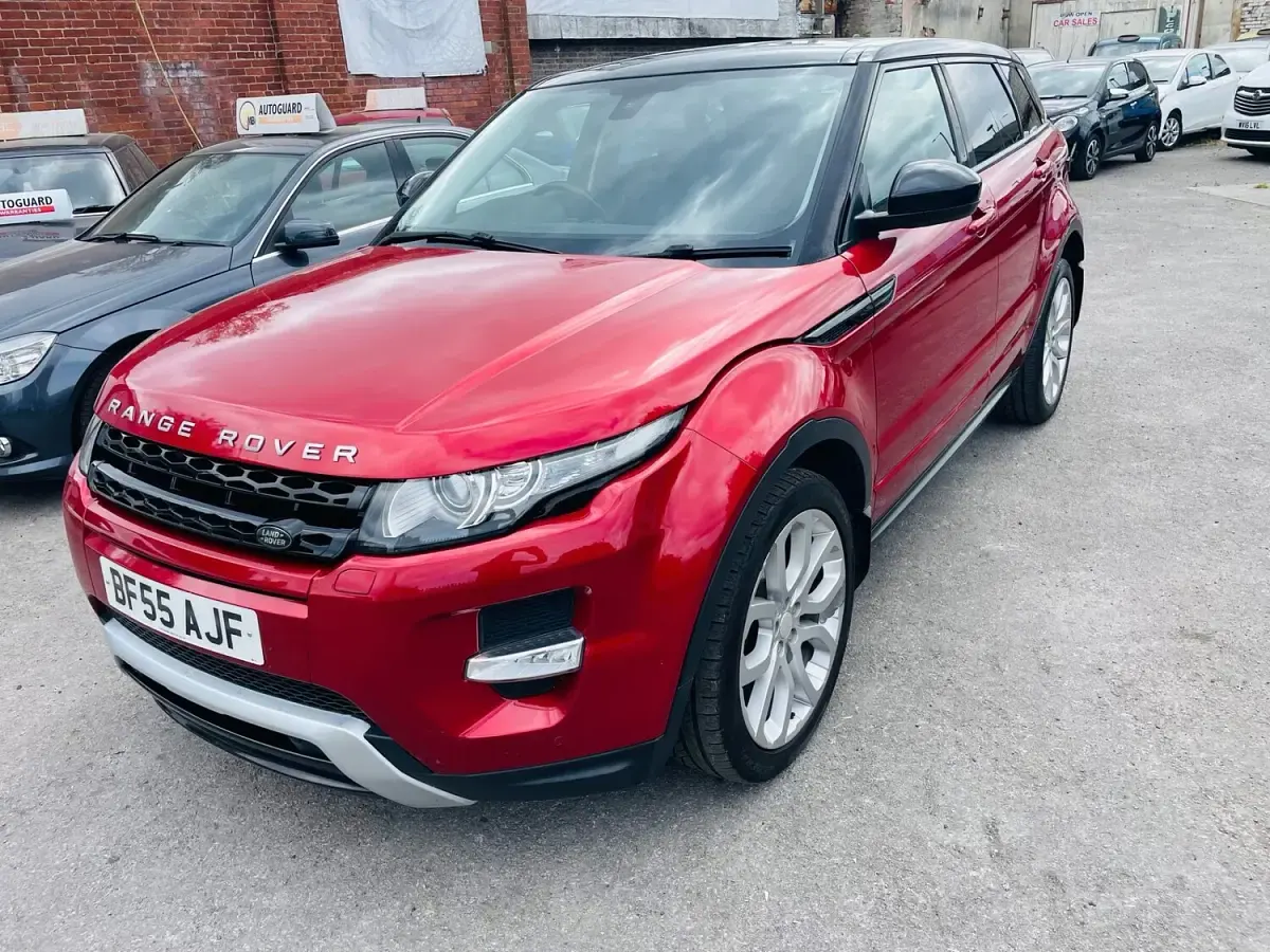 Used Land Rover Range Rover evoque Dynamic 2015 Red Estate