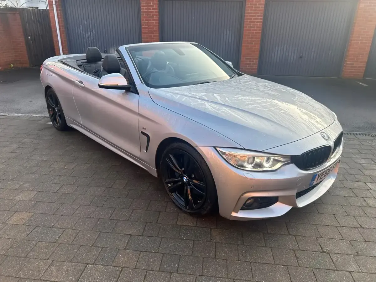 Begagnad BMW 420 M Sport 2016 Silver Cab