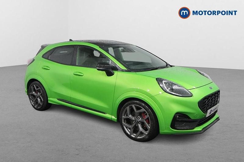 Green Used 2023 Ford Puma ST SUV | £18,949 (Fair price) - Image 1/4