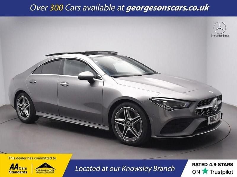 Grey Used 2021 Mercedes 220 AMG Line Premium Plus Coupe | £21,750 (Fair price) - Image 1/4