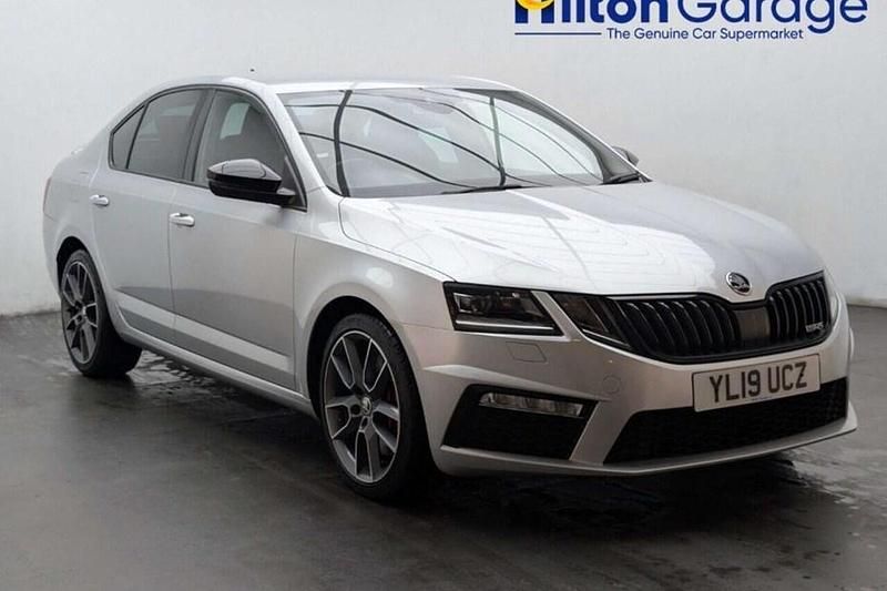 Used Skoda Octavia vRS 245 HP (180 kW) 2019 Silver Hatchback